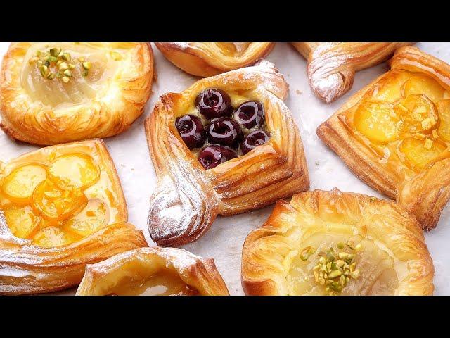 How to make five-star hotel-quality Danish pastry at home?