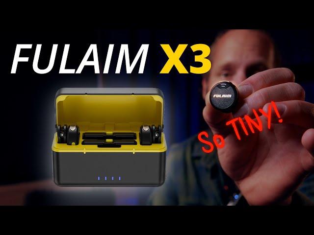 FULAIM X3 //  Wireless mics are getting so TINY!