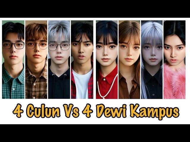 DRAMA REVLICCA - 4 CULUN VS 4 DEWI KAMPUS (REMAKE)