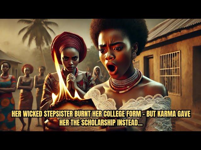 Her Wicked Stepsister Burnt Her College Form—But Karma Gave Her the Scholarship Instead... #african