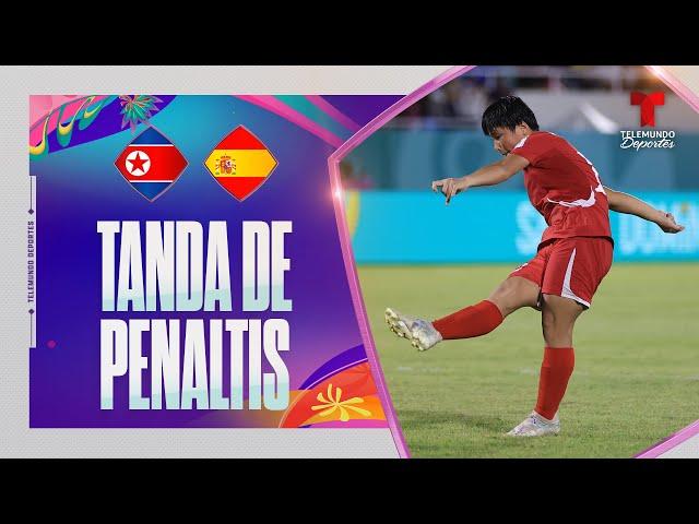 RPD de Corea vence en penales a España por el Mundial Femenino Sub-17 | Telemundo Deportes