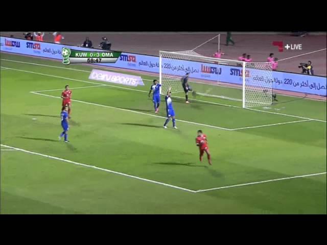 عمان تتقدم 4-0 الكويت.. سعيد الرزيقي الدقيقة 59