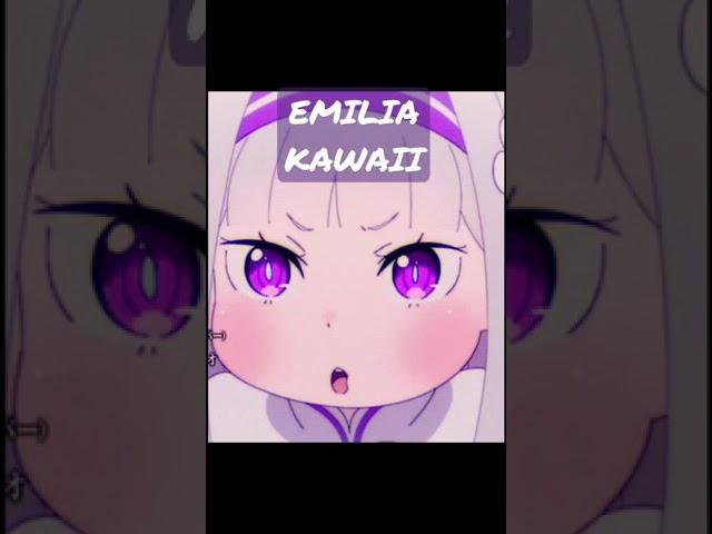 EMILIA KAWAII #short #animekawaii #cuteanime #emiliacute