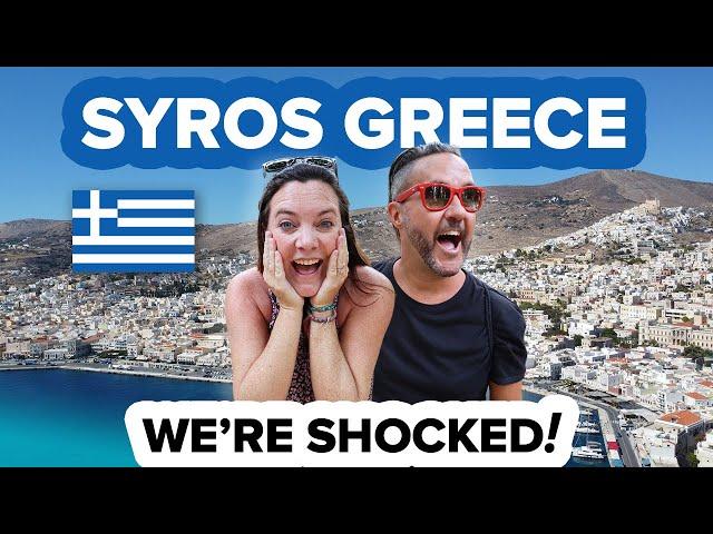 This is SYROS Greece  The Best Cyclades Island you haven't heard of