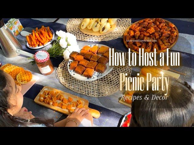How to Host a Fun Picnic Party | Recipes & Decor