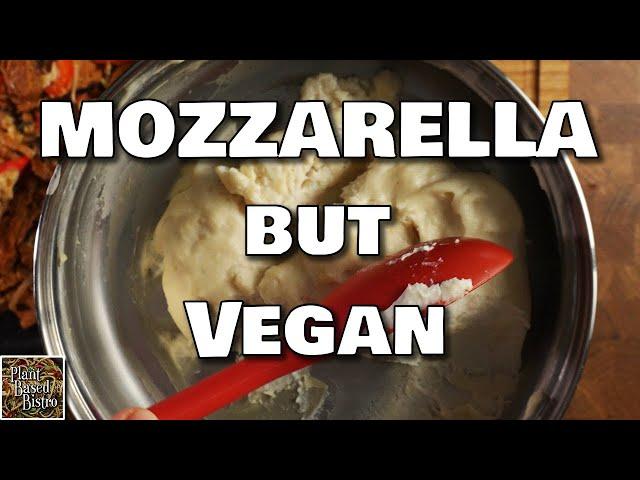 Mozzarella "Cheese" but VEGAN - Super Easy Tasty Recipe