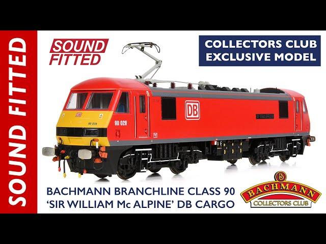 Bachmann Collectors Club | New Product Announcement | DB Cargo Class 90 [CC]