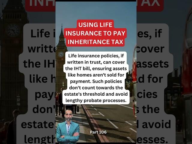Using life insurance to pay Inheritance Tax #uktax #inheritancetax #ukproperty