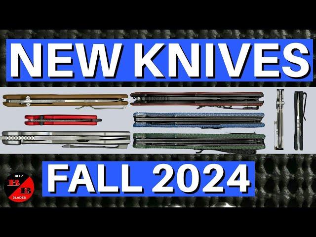 NEW KNIFE RELEASES MID OCTOBER 2024! New Folding and Fixed Blade Knives You Have To See!