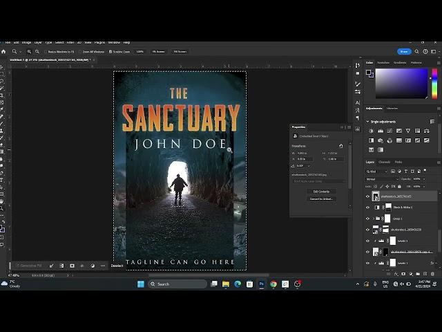 Creating an Eye-Catching Apocalypse Book Cover from Scratch