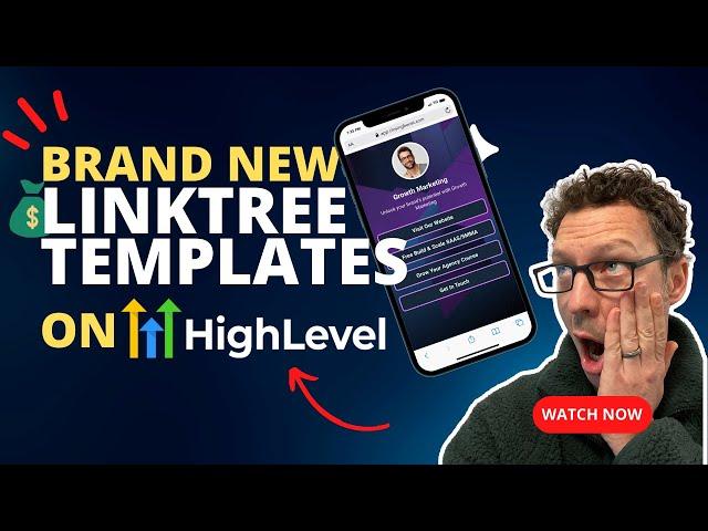 25 Brand New (free) Linktree Alternative Templates - Easily Customizable On GoHighLevel (SMMA/SAAS)