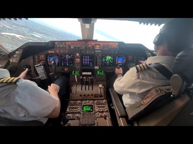 Beautiful BOEING 747 TAKEOFF from NEW YORK JFK  Airport.  Runway 31L. long runway, long run.