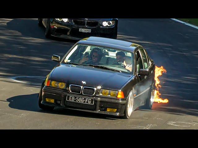 NÜRBURGRING FAILS, WINS & Lucky Drivers! GREATEST MOMENTS Nordschleife Touristenfahrten 2022