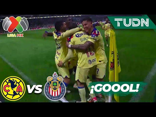 ¡QUÉ GOLAZO! Valdés manda una FLECHA | América 2-0 Chivas | AP2023-J8 | Liga Mx | TUDN