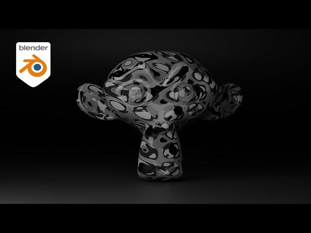 Simple Abstract Sci-fi Material In Blender