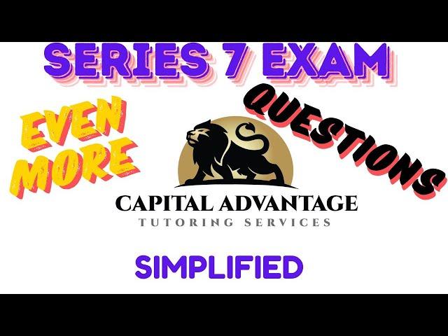 Series 7 Exam Prep: Challenging Questions made Easy