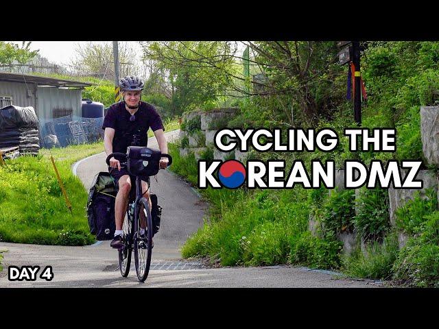 Cycling the DMZ with Stunning Views into North Korea  DMZ Bike Path Day 4