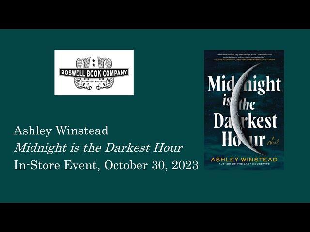 Ashley Winstead Event for Midnight is the Darkest Hour - Boswell Book Company