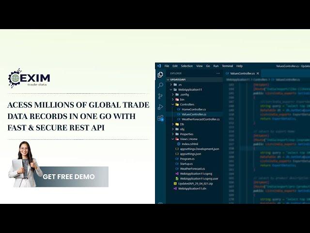 Create Your Own Market Intelligence Platform with Exim Trade Data API