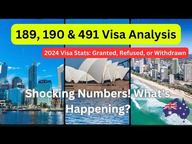 2024 Skilled Visa Breakdown: How Long Will You Wait for 189, 190 & 491 Visas?