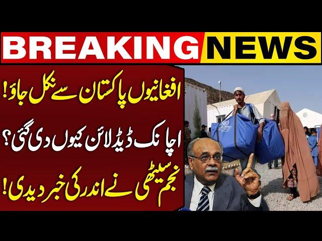 Why Deadline Was Given To Afghan Refugees To Exit Pakistan? | Najam Sethi's Expert Analysis