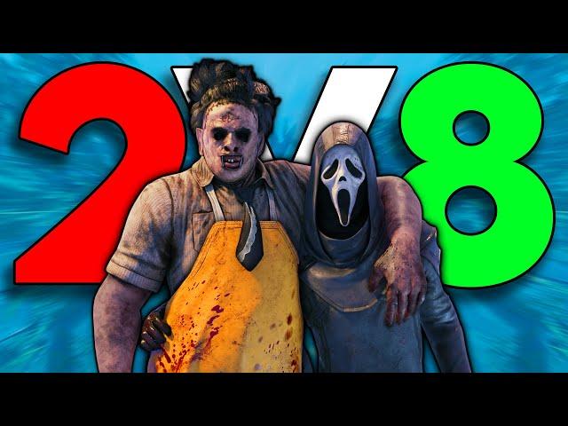 2 KILLERS vs 8 SURVIVORS | Dead by Daylight