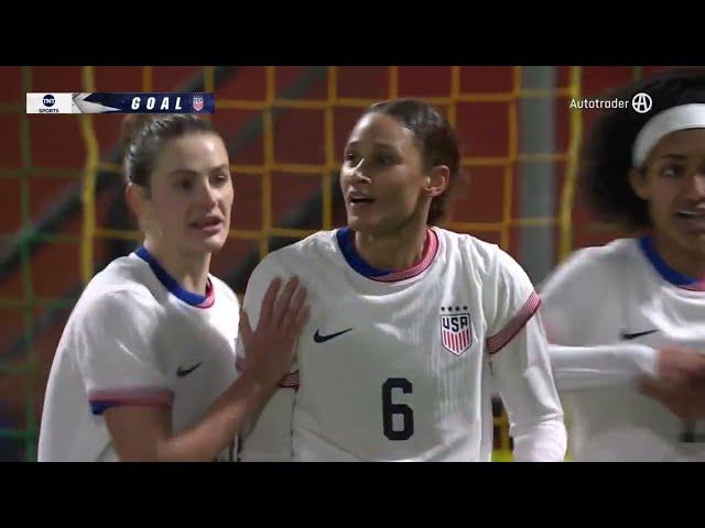 Lynn Williams Goal | USWNT vs. Netherlands | December 3, 2024