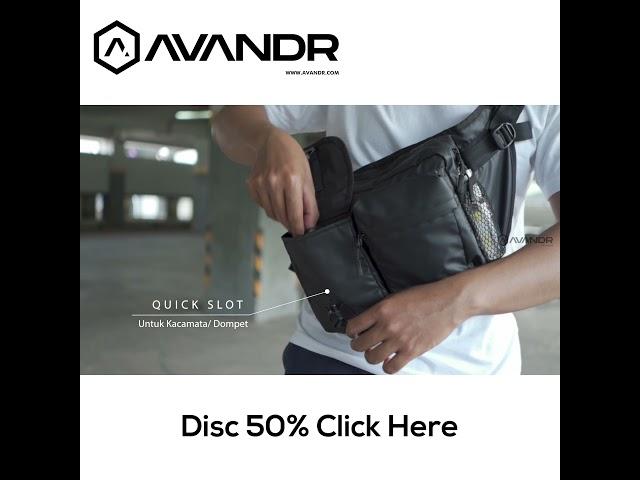 AVANDR SDX - Shoulder Bag Sling Bag Waist Bag - Detail 4