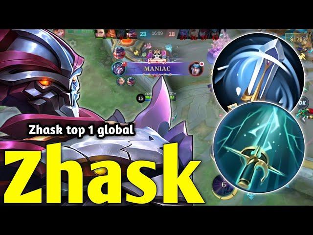 Zhask best build 2025 ~ King of attack speed ~ zhask build kecepatan