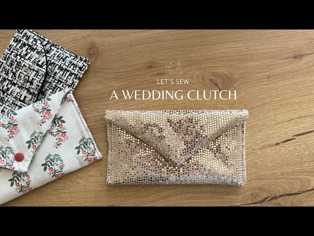 How to sew a simple clutch to match your outfit | Sewing School with Sara SJ Kim