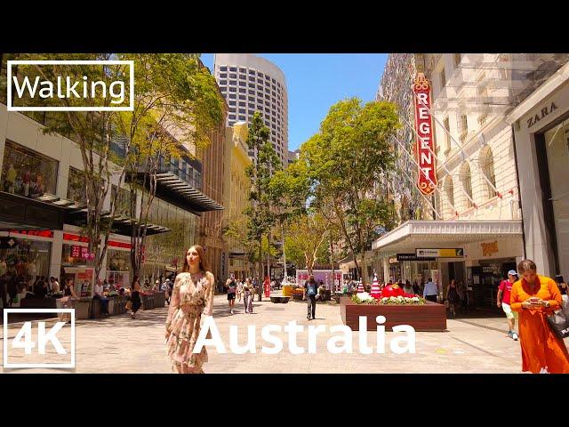 Walking tour in Brisbane, Australia | 4K