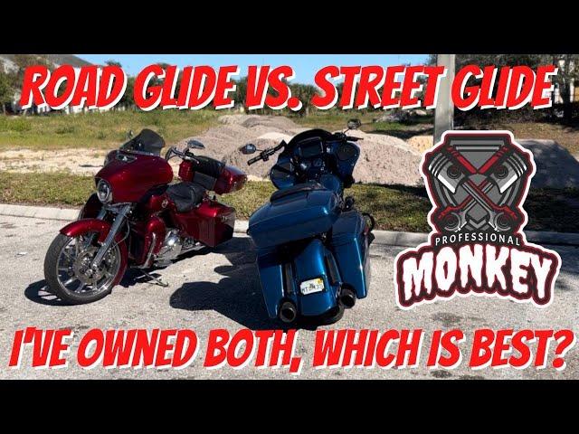 Harley Davidson Road Glide vs Street Glide: I've owned both, which is better?