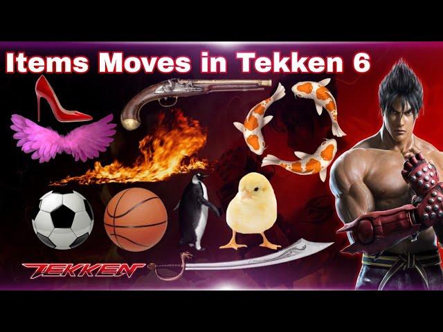 Item Move Tekken 6 all characters