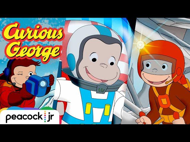 George The Explorer! 30 Minutes of George's Best Adventures! | CURIOUS GEORGE