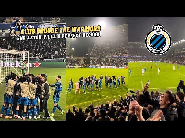 Brugge Fans Go Wild As Hans Vanaken Scores & Ends Aston Villa's Perfect Record in Champions League