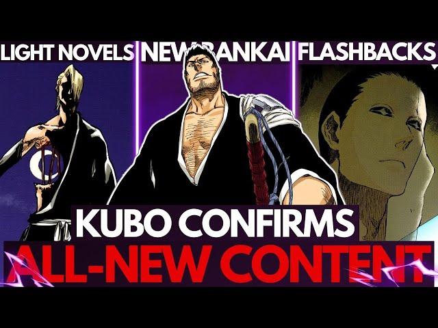 Kubo Talks Bleach: TYBW Cour 4 | ENTIRE EPISODES of NEW Content, CONFIRMED! Predictions + Discussion