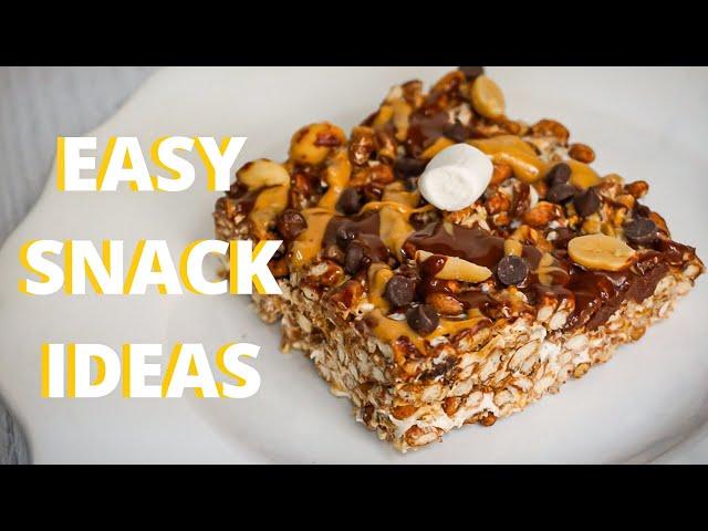 LIFE CHANGING VEGAN SNACK RECIPES!!  So. Easy.