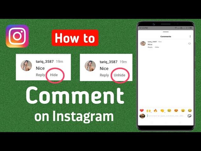 How to Hide/Unhide Comments on Instagram (2024 Update) | Hide Or Unhide Comments on Instagram