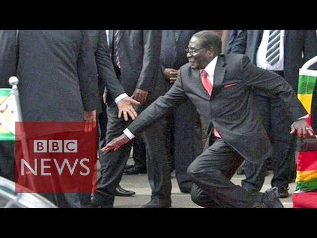 Zimbabwe: Mugabe fall caught on camera