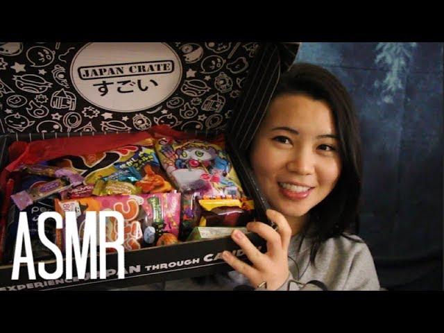 [ASMR] Japanese Snack Box  | Trying Japanese Halloween snacks