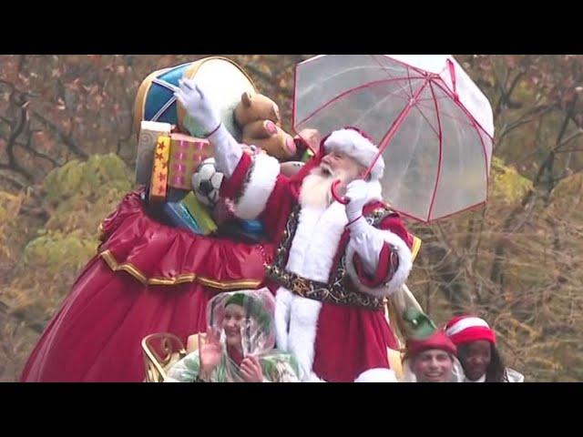 Santa at Macy's Thanksgiving Day Parade