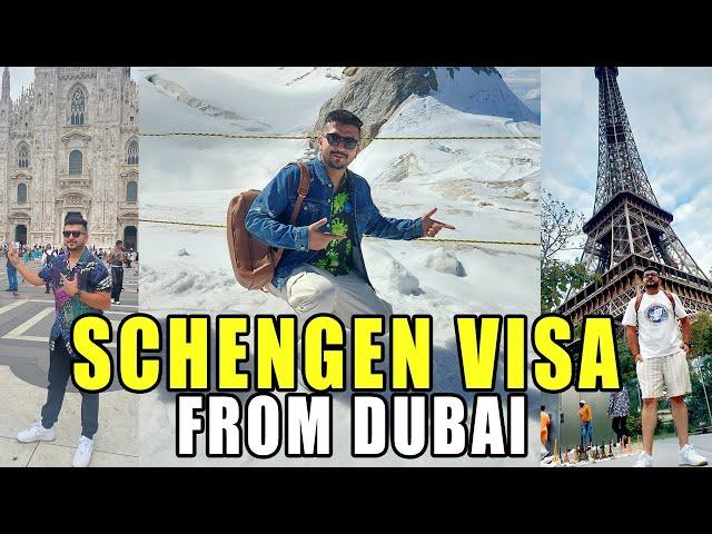 Schengen Visa from Dubai | How to Apply Schengen Visa in 2024 | Step by Step guide | Part-1