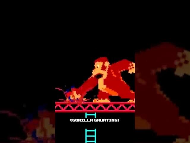 If Mario realistically confronted Donkey Kong - #Mario #Shorts