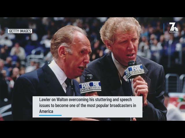 NBC 7 talks to Ralph Lawler, Bill Walton's best friend and former broadcast partner| NBC 7 San Diego