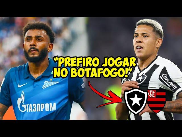 5 JOGADORES QUE O FLAMENGO SONHAVA EM CONTRATAR, NÃO TINHA DINHEIRO O BOTAFOGO FOI LA E CONTRATOU!