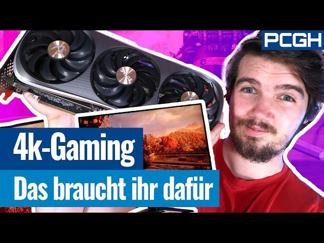 4K-Gaming mit Mittelklasse-Grafikkarte? | Monitor + GPU-Tipps für UHD