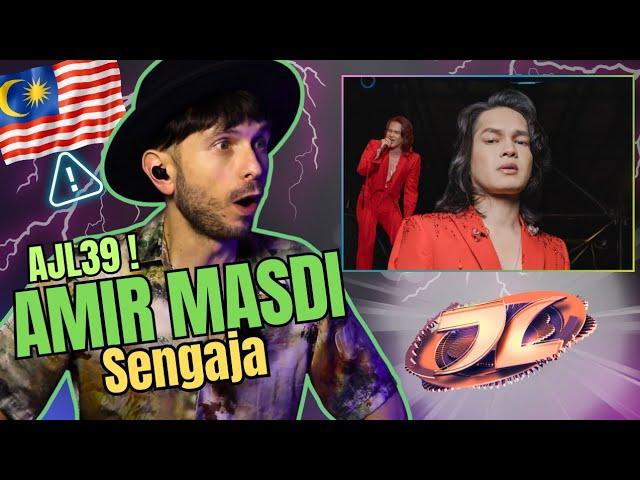 INSANE Performance!  Amir Masdi’s “Sengaja” at AJL39 Was a MASTERPIECE! 