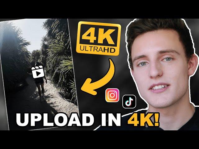 The Secret To Uploading 4k High Quality Reels On Instagram and Tiktok