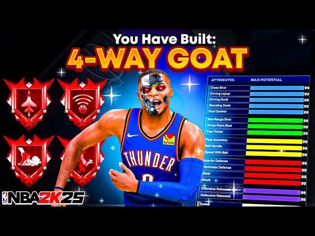 BEST GAME-BREAKING GUARD BUILD in NBA 2K25This 4-WAY BUILD is a DEMIGOD! Best Build 2k25