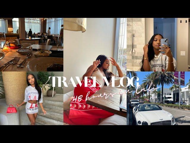 48 HOURS IN CALI | TAKING PICTURES, LUH TYLER TOUR, SHOPPING IN BEVERLY HILLS + MORE